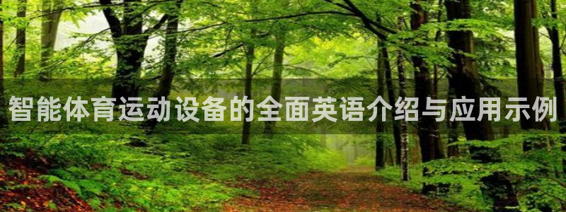 Z66体育cz：智能体育运动设备的全面英语介绍与应用示例